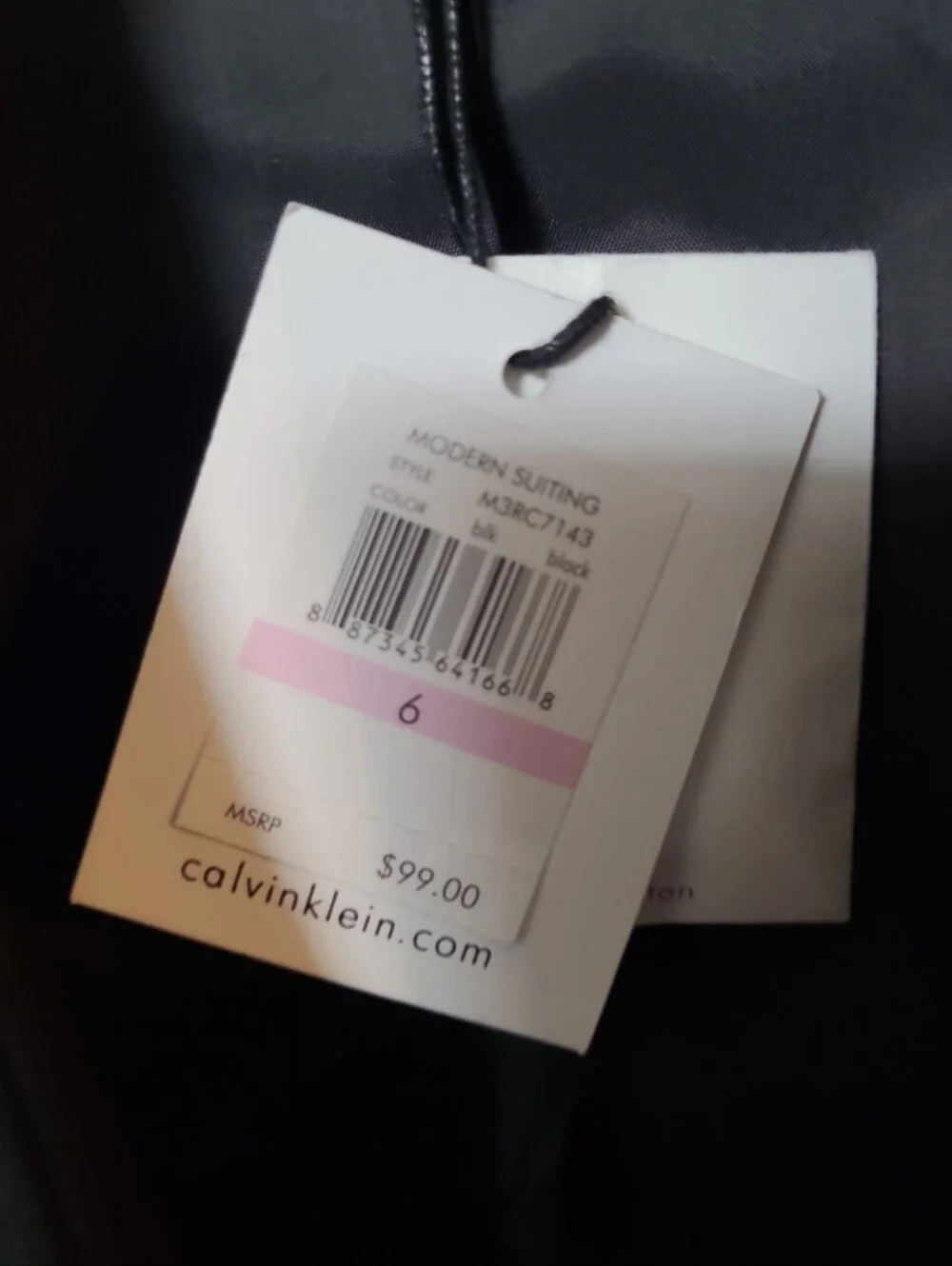 Calvin Klein new tags